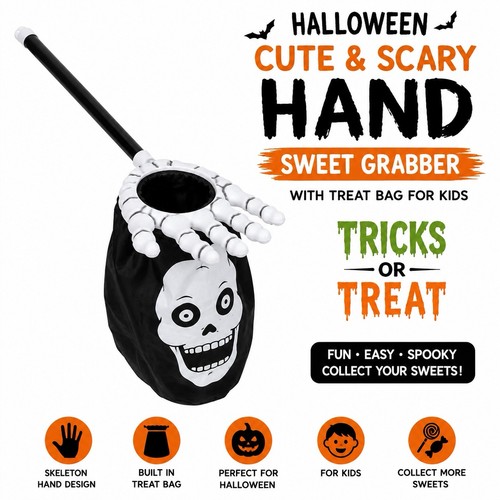 Halloween skeleton hand sweet - halloween,