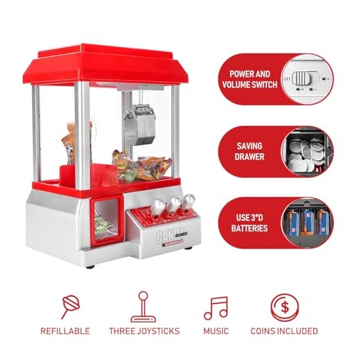 Candy grabber with coins - candy,
